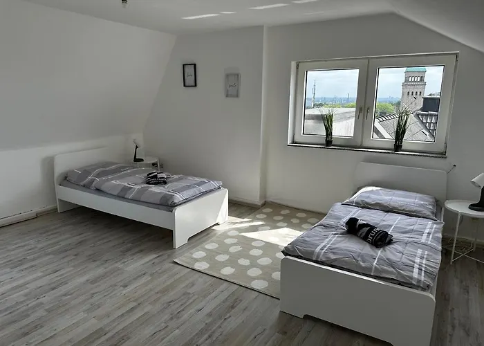 A&v Schoene Dachgeschoss Sterne Lägenhet Gelsenkirchen